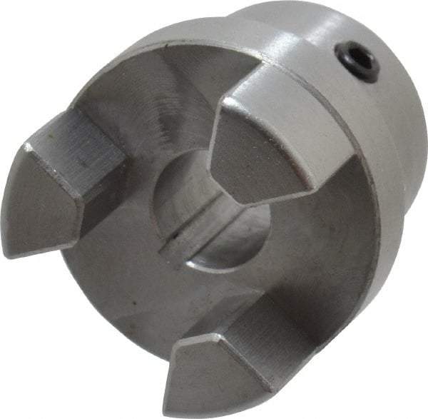 Boston Gear - 7/16" Max Bore Diam, FC12 Coupling Size, Flexible Half Coupling - 1-1/4" OD, 2.32" OAL, Steel - Apex Tool & Supply