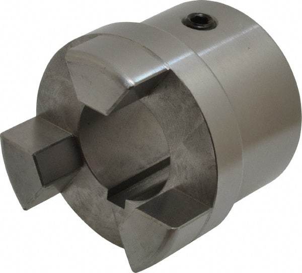 Boston Gear - 1-1/4" Max Bore Diam, FC25 Coupling Size, Flexible Half Coupling - 2-1/2" OD, 4.13" OAL, Steel - Apex Tool & Supply