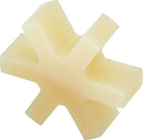 Boston Gear - 7/8" Max Bore Diam, FC15 Coupling Size, Flexible 3-Jaw Insert Coupling - 1-1/2" OD, Polyurethane, Order 2 Hubs & 1 Insert for Complete Coupling - Apex Tool & Supply