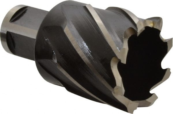Milwaukee Tool - 1-5/16" Diam x 1" Deep High Speed Steel Annular Cutter - Apex Tool & Supply