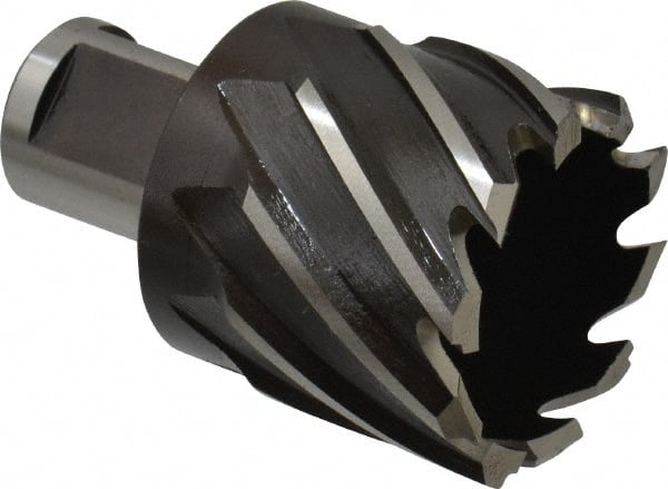 Milwaukee Tool - 1-1/2" Diam x 1" Deep High Speed Steel Annular Cutter - Apex Tool & Supply