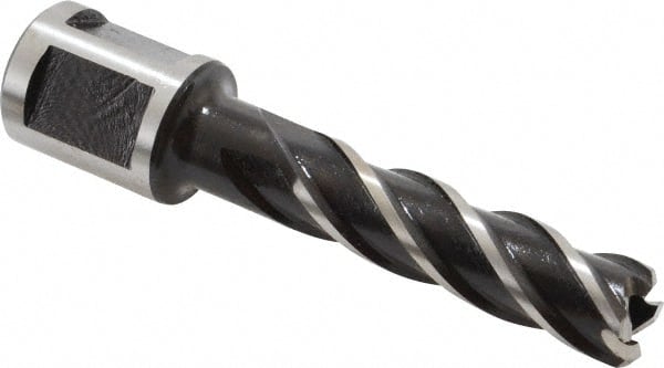 Milwaukee Tool - 1/2" Diam x 2" Deep High Speed Steel Annular Cutter - Apex Tool & Supply