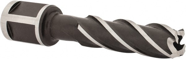 Milwaukee Tool - 9/16" Diam x 2" Deep High Speed Steel Annular Cutter - Apex Tool & Supply