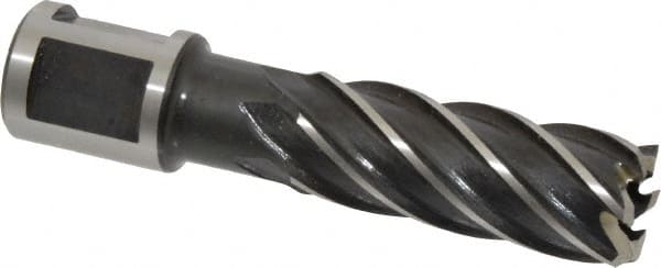 Milwaukee Tool - 11/16" Diam x 2" Deep High Speed Steel Annular Cutter - Apex Tool & Supply