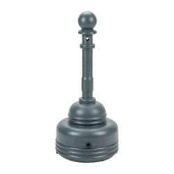 Eagle - 5 Qt Polyethylene Cigarette & Cigar Receptacle - 37-3/4" High - Apex Tool & Supply