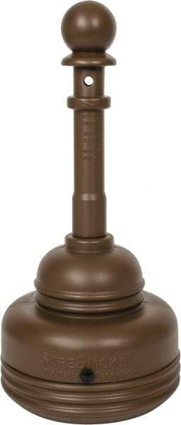 Eagle - 5 Qt Polyethylene Cigarette & Cigar Receptacle - 37-3/4" High - Apex Tool & Supply