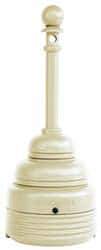 Eagle - 4 Gal Polyethylene Cigarette & Cigar Receptacle - 43-1/4" High - Apex Tool & Supply