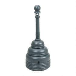 Eagle - 4 Gal Polyethylene Cigarette & Cigar Receptacle - 43-1/4" High - Apex Tool & Supply