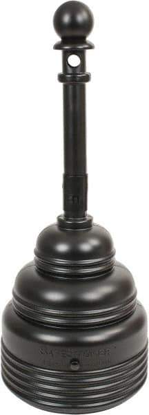 Eagle - 4 Gal Polyethylene Cigarette & Cigar Receptacle - 43-1/4" High - Apex Tool & Supply