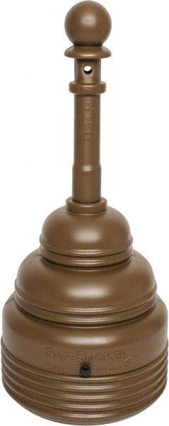 Eagle - 4 Gal Polyethylene Cigarette & Cigar Receptacle - 43-1/4" High - Apex Tool & Supply
