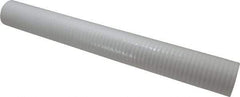 Parker - 2-1/2" OD, 25µ, Polyolefin Thermal Bonded Cartridge Filter - 20" Long - Apex Tool & Supply