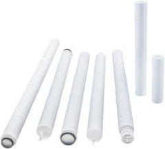 Parker - 2-1/2" OD, 5µ, Polypropylene Melt Blown-Thermal Bonded Cartridge Filter - 30" Long, Reduces Sediments & Rust - Apex Tool & Supply