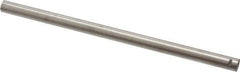 Eclipse - 6" Long x 19/64" Diam, Alnico Round Bar Magnet - Notched, 1,022°Fahrenheit Max Operating Temp - Apex Tool & Supply