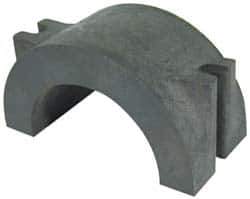 Eclipse - 2-3/16" High x 4-7/16" Wide x 2" Deep, 130 Lb Max Pull Force, Alnico Separator Magnet - 2-3/4" Gap Width, 5/16" Hole Diam, 1,022°F Max Operating Temp - Apex Tool & Supply