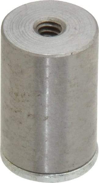 Eclipse - 1/2" Diam, 6-32 Thread, 1.53 Lb Average Pull Force, Alnico Pot Magnets - 220°C Max Operating Temp, 3/4" High - Apex Tool & Supply