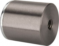 Eclipse - 1" Diam, 1/4-20 Thread, 8 Lb Average Pull Force, Alnico Pot Magnets - 220°C Max Operating Temp, 1" High - Apex Tool & Supply