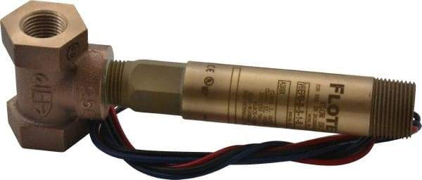 Dwyer - 2,000 psi, Brass Housing, Dwyer Flowtect Flow Switch - Model V6 - Apex Tool & Supply