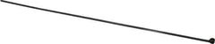 Thomas & Betts - 14.2" Long Black Nylon Standard Cable Tie - 50 Lb Tensile Strength, 1.4mm Thick, 2" Max Bundle Diam - Apex Tool & Supply