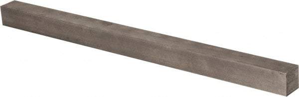 Precision Brand - 12" Long x 3/4" High x 3/4" Wide, Plain Key Stock - Low Carbon Steel - Apex Tool & Supply