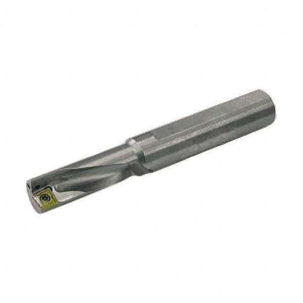 Allied Machine and Engineering - 1.59" Max Drill Depth, 2.25xD, 16mm Diam, Indexable Insert Drill - 1 Insert, 1" Shank Diam, Straight Shank - Apex Tool & Supply