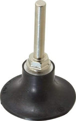 Norton - 2" Diam Quick-Change Type S Disc Backing Pad - 1/4" Shank Diam, Medium Density, 25,000 RPM, Speed-Lok TS Compatible - Apex Tool & Supply