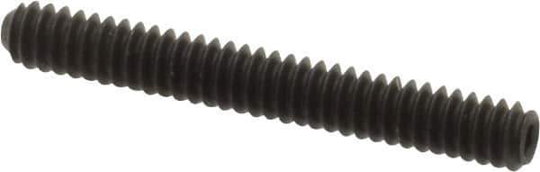 Value Collection - #4-40 UNC, 7/8" OAL, Cup Point Set Screw - Grade 8 Alloy Steel, 0.05" Key - Apex Tool & Supply