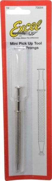 Excel - 5" Long Pronged Retrieving Tool - Steel - Apex Tool & Supply