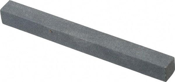 Value Collection - Square, Silicon Carbide, Toolroom Finishing Stick - 4" Long x 3/8" Wide x 3/8" Thick, Fine Grade - Apex Tool & Supply