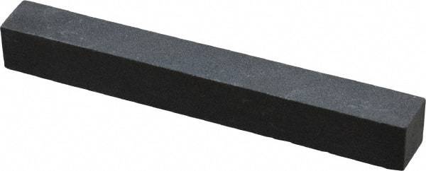 Value Collection - Square, Silicon Carbide, Toolroom Finishing Stick - 4" Long x 1/2" Wide x 1/2" Thick, Medium Grade - Apex Tool & Supply