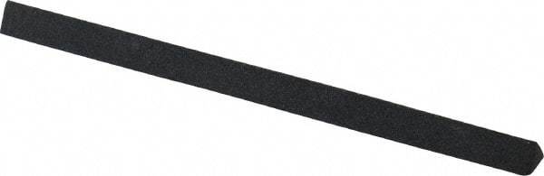 Value Collection - Three Square, Silicon Carbide, Toolroom Finishing Stick - 4" Long x 1/4" Wide, Medium Grade - Apex Tool & Supply