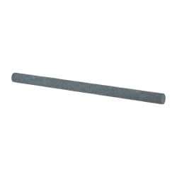Value Collection - Round, Silicon Carbide, Toolroom Finishing Stick - 4" Long x 1/4" Wide, Medium Grade - Apex Tool & Supply