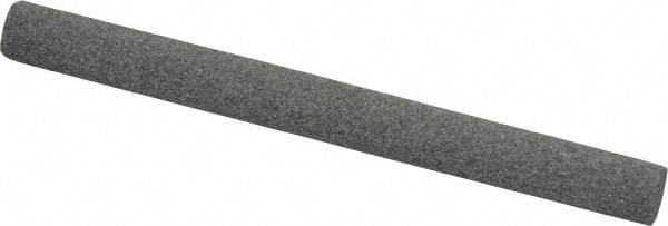 Value Collection - Round, Aluminum Oxide, Toolroom Finishing Stick - 4" Long x 3/8" Wide, Coarse Grade - Apex Tool & Supply