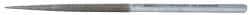 Strauss - 8-1/2" OAL Coarse Square Needle Diamond File - 1/4" Wide x 1/4" Thick, 4-3/8 LOC, 181 Grit - Apex Tool & Supply