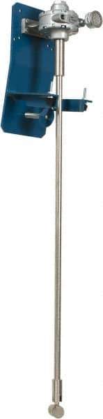 Neptune Mixer - 40 to 80 psi Air Pressure, 55 Gallon Mixing Capacity, 1/2 hp, Clamp, Air Powered Mixer - 33 Inch Long Shaft, 316 Stainless Steel Shaft, 1,750 RPM, Compatible with Drum Container - Apex Tool & Supply
