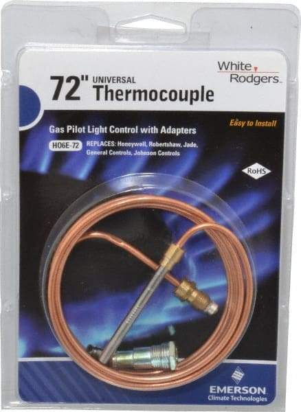 White-Rodgers - 72" Lead Length Universal Replacement HVAC Thermocouple - Universal Connection - Apex Tool & Supply