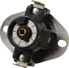 White-Rodgers - 140 to 180°F Cut In Temp, Close on Rise Switch Action, Snap Disc Control - 120/240 VAC, 72A at 120VAC, 60A at 240VAC Locked Rotor Amps, 25A at 120VAC, 25A at 240VAC Resistive Rating, Fan Control - Apex Tool & Supply