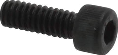 Value Collection - #5-40 UNC Hex Socket Drive, Socket Cap Screw - Alloy Steel, Black Oxide Finish, Fully Threaded, 3/8" Length Under Head - Apex Tool & Supply