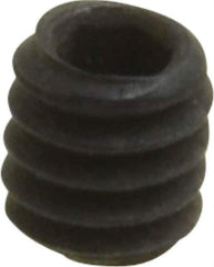 Value Collection - #5-40 UNC, 1/8" OAL, Cup Point Set Screw - Grade 8 Alloy Steel, 1/16" Key - Apex Tool & Supply
