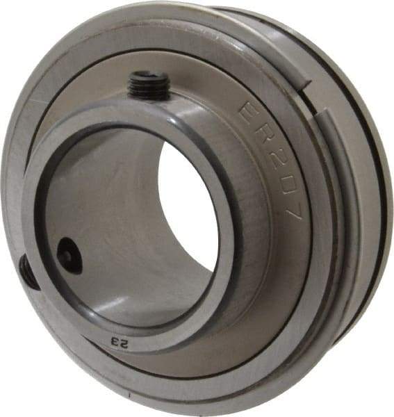 Value Collection - 1-7/16" ID x 2.835" OD, 5,777 Lb Dynamic Capacity, Standard Insert Bearing - 0.9449" Race Width, 3,461 Lb Static Capacity - Apex Tool & Supply