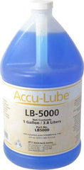 Accu-Lube - Accu-Lube LB-5000, 1 Gal Bottle Cutting & Sawing Fluid - Natural Ingredients, For Machining - Apex Tool & Supply