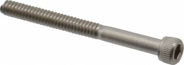 Value Collection - #4-40 UNC Hex Socket Drive, Socket Cap Screw - Grade 18-8 Stainless Steel, 1-1/4" Length Under Head - Apex Tool & Supply