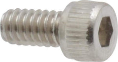 Value Collection - #5-40 UNC Hex Socket Drive, Socket Cap Screw - Grade 18-8 Stainless Steel, 1/4" Length Under Head - Apex Tool & Supply