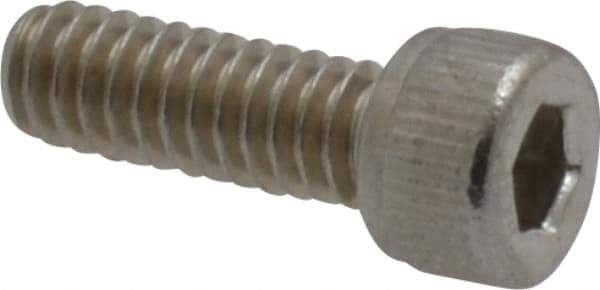 Value Collection - #5-40 UNC Hex Socket Drive, Socket Cap Screw - Grade 18-8 Stainless Steel, 3/8" Length Under Head - Apex Tool & Supply