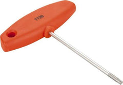Kennametal - T20 Torx Drive, T Handle Driver for Indexable Shell Mills - Compatible with Insert Screws - Apex Tool & Supply