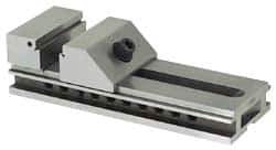 Suburban Tool - 4" Jaw Width, 7-1/2" Jaw Opening Capacity, 1-7/16" Jaw Height, Toolmaker's Vise - Flat Jaw, 0.0003" Parallelism, 0.0003" Squareness, 11" OAL x 4" OAW x 3" OAH - Apex Tool & Supply