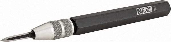 Noga - Hand Deburring Tool - High Speed Steel T80 Blade, 80mm Blade Length - Apex Tool & Supply