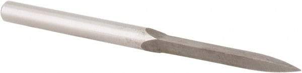 Noga - D50C Scraper Bi-Directional Carbide Deburring Scraper Blade - Triangular Blade Cross Section, Use on Hole Edge & Straight Edge Surfaces - Apex Tool & Supply
