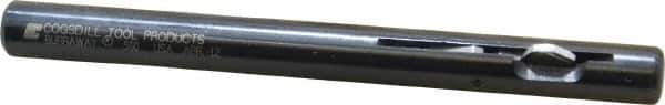 Cogsdill Tool - 1/2" Hole, No. 3-1/2 Blade, Type B Power Deburring Tool - One Piece, 5.5" OAL, 0.72" Pilot, 1.09" from Front of Tool to Back of Blade - Apex Tool & Supply