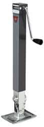 Bulldog - Square Sidewind Jack - 8,000 Lb Load Capacity, 25.06 to 53.56" Service Height - Apex Tool & Supply