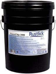 Rustlick - Rustlick PowerChip 2000, 5 Gal Pail Cutting & Grinding Fluid - Synthetic, For Machining, Sawing - Apex Tool & Supply